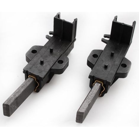 2PCS noir Balais de Charbon pour Machine à Laver Brosses à Charbon pour Machine à Laver Balai de Charbon pour Moteur Balai Charbon Moteur Electrique