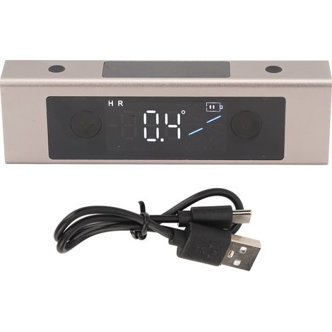 Digitaler Neigungsmesser, einachsiger Laserwinkelmesser 4 x 90° für Möbel.