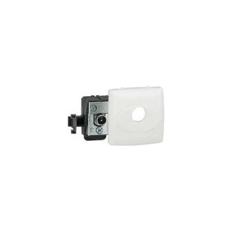 Legrand 086150 TV-FM-Steckdose, modulare Aufputz-Schaltanlage, weiß
