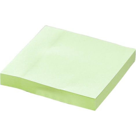 Sticky Notes 3x3in Medium Size Smoothly Writing Portable Wide Application Secure Stick No Spill Ink Funny Sticky NotesMedium Green (1/5)