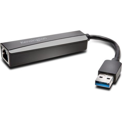 Kensington UA0000E adaptateur Ethernet USB noir (1/3)
