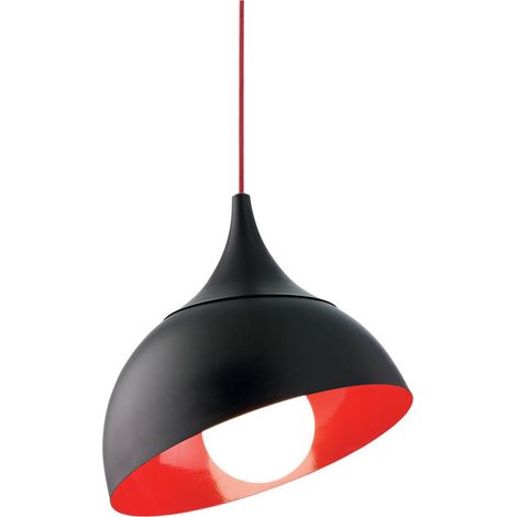 Lampada a Sospensione Fiesco, Nero (1/3)