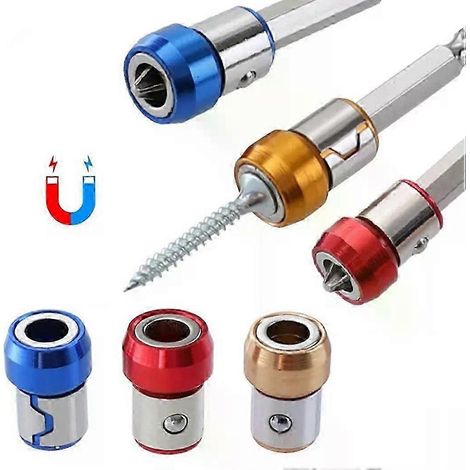 Abnehmbarer Magnetisierer, magnetische Schraubendreherbits 21 mm, ELd-Schleifen, sicherer Schraubenhalter mit hochpräzisem Magnetring – JXLGV (1/5)