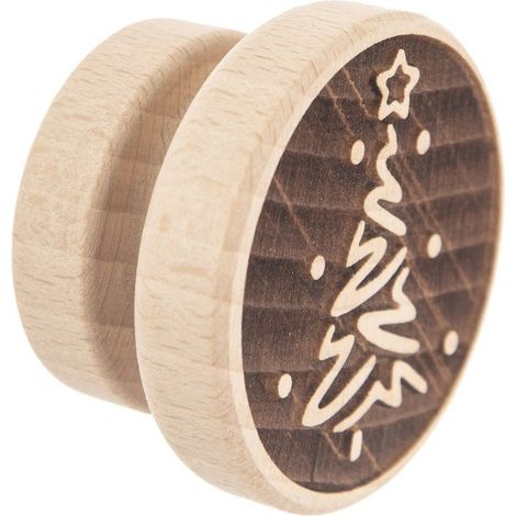 Timbro per biscotti in legno, 5,5 cm