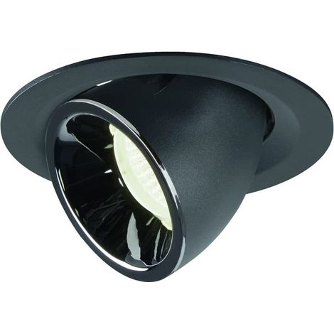Spot LED encastrable pour éclairage d'intérieur 4000 K 17,5 W 16600 lm Noir 20 degrés (1/5)