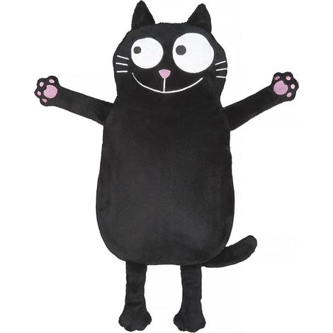 Bouillotte avec souple Housse en forme de chat, 1,5 l (1/5)