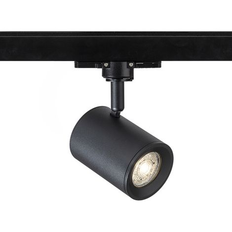 Faretto CADENZA per binario monofase nero 230V LED GU10 10W
