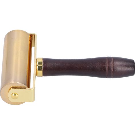 Rouleau à Main pour Cuir - Outil de Marquage et Laminage DIY - Accessoire Travail du Cuir