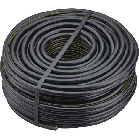 DEBFLEX - COURONNE DE CABLE U1000R2 V 3G2.5 MM² 50 M NOIR - 512513