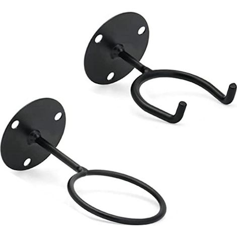 Étagère de rangement murale pour battes de baseball, support multifonctionnel en fer forgé, gain de place pour salon ou chambre. (1/4)