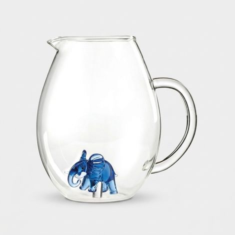 Brocca in vetro di design 1,6 lt Monsieur Savane (1/2)