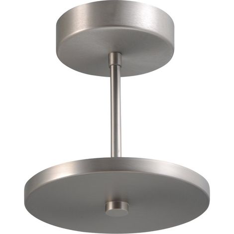 LED plafonnier Denia 2 16 cm gris métallisé - 5080-37-16-DW (1/3)