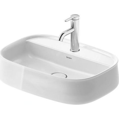 DURAVIT 23745500711 Lavabo à poser 550 mm Zencha, fermé (1/4)