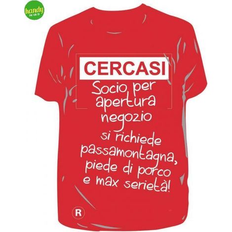 Profumatore T-Shirt Ototop Cercasi socio
