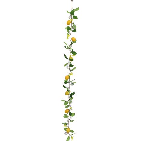 Citronnier artificiel à 36 branches, plante verte artificielle, décoration printanière. (1/5)