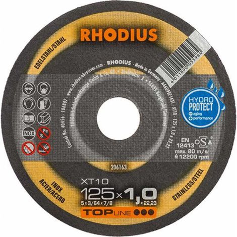RHODIUS XT10, 50 Stück, 115 x 1,0 mm, Trennscheibe (1/5)