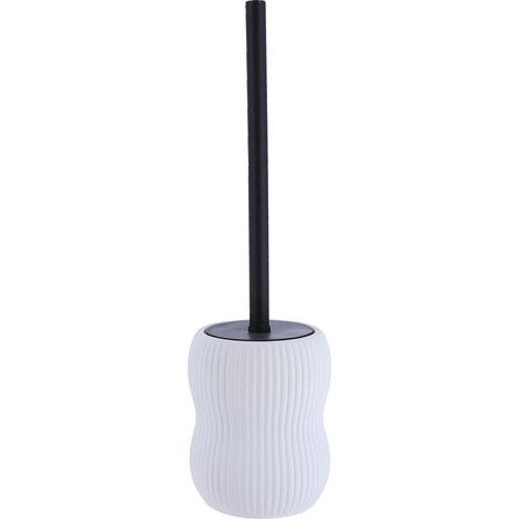 Escobillero redondo gres - blanco - Tendance
