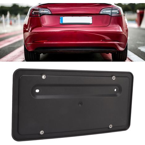 (T04) Kennzeichenhalterung hinten für Tesla Model 3 2017–2023 1096844-00-B (1/5)