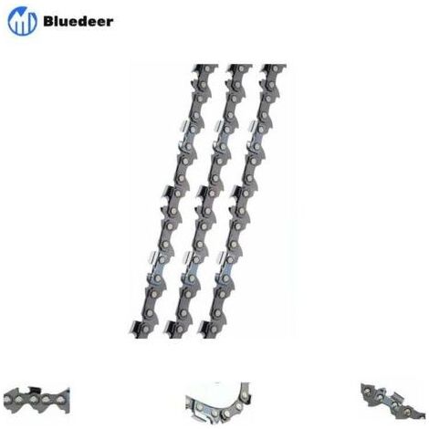 BUNTHAUS PA Lot de 3 chaînes de tronçonneuse 3/8'LP 52 maillons 1,1mm 35cm – Faible rebond – Compatible Bosch AKE 35, Einhell, Husqvarna, Makita - AKE 35 S AKE (1/5)