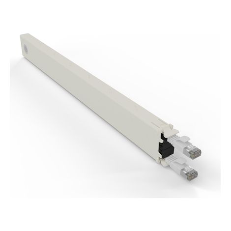 Cavo di rete PATCHBOX CONEX8STPWH bianco 0,8 m Cat6a U/FTP (STP) (1/4)
