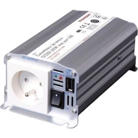 Thomson Spannungswandler 12V auf 220-240V mit USB