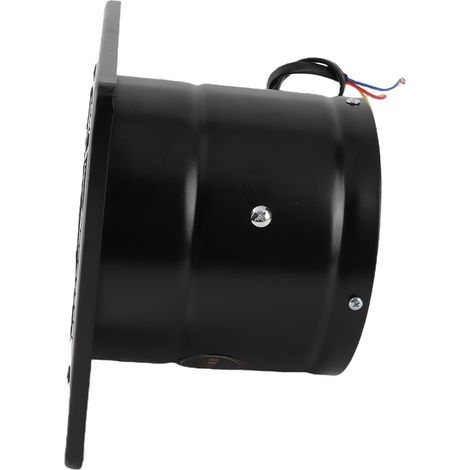 190 mm 40 W 220 V Wandventilator, geräuscharm, für Bad, Küche, Garage (Schwarz) (1/5)