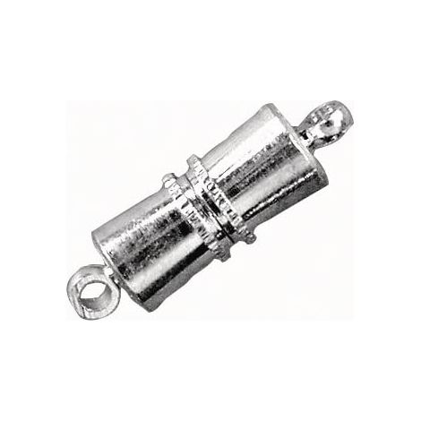 RAYHER - CHIUSURA MAGNETICA CONICA PER BRACCIALI 11MM - COLORE ARGENTO