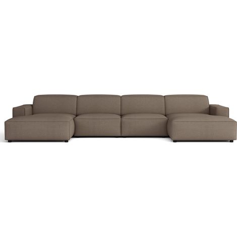Selsey Sellmo - Wohnlandschaft , Hellbraun, 368 cm (1/5)