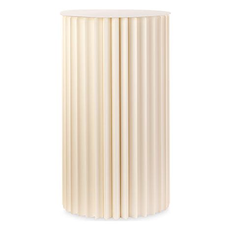 Cupido&Co. Cilindro Carta Av. Pieghevole con Vassoio D 350 Mm H 600 Mm Beige