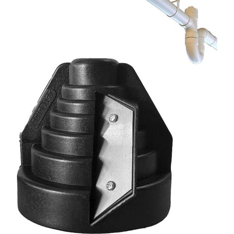 2-teiliger manueller Rohrentgrater aus PVC, PP und PE für Rohre mit 20, 25, 32, 40, 50 und 63 mm Durchmesser