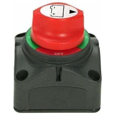Sélecteur de batterie double 12V/24V interrupteur principal de batterie 300A sélecteur de commutateur à 4 positions pour voiture RV bateau