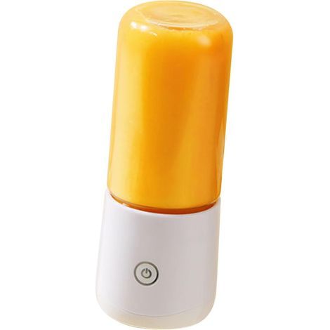 Mini Extracteur de Jus électrique, Presse-agrumes Portable Rechargeable 380 Ml, 8 Couteaux, Mini Extracteur de Jus Multifonctionnel pour Usage Domestique (1/3)