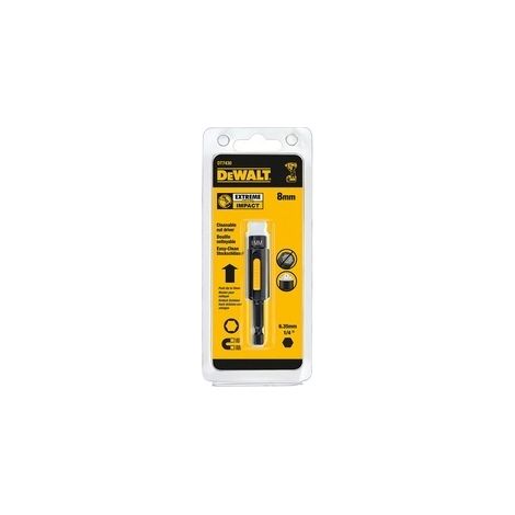 Dewalt – Porte-embouts nettoyables 8, 10, 13mm – Conception hexagonale pour visseuses à percussion – Nettoyage rapide des résidus métalliques
