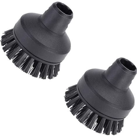 Cepillo redondo pequeño para limpiador a vapor Kärcher SC1 SC2 SC3 SC4 SC5 SC6 SC7 (2 cepillos redondos grandes) (1/5)