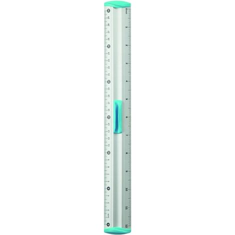Righello in alluminio con portamatite, KEY 30CM (1/3)