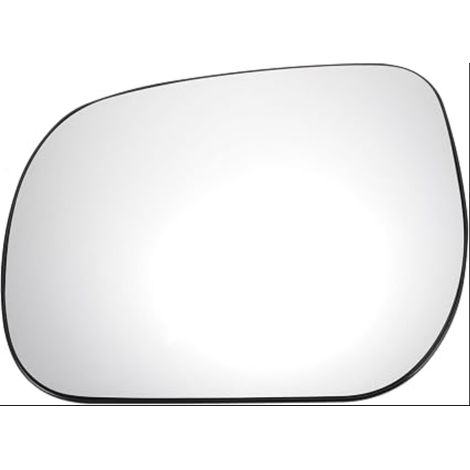 Glaces De Rétroviseur Latéral Gauche De Remplacement Avec Plaque De Support Convexe Non Chauffée En Verre Blanc Pour 2009-2012 (1/5)