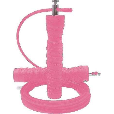 Corde À Saut - Câble En Acier Revêtu Nylon Roulements Rapides Réglable Sans Outils Pour Fitness Intérieur Adulte 1 Unité (1/5)
