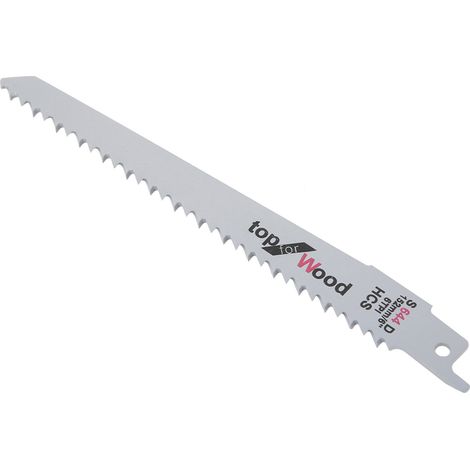 Kit de 5 lames de scie alternative en métal pour le travail du bois, accessoires pour outils électriques S644D 150 mm / 5,9 pouces (1/5)