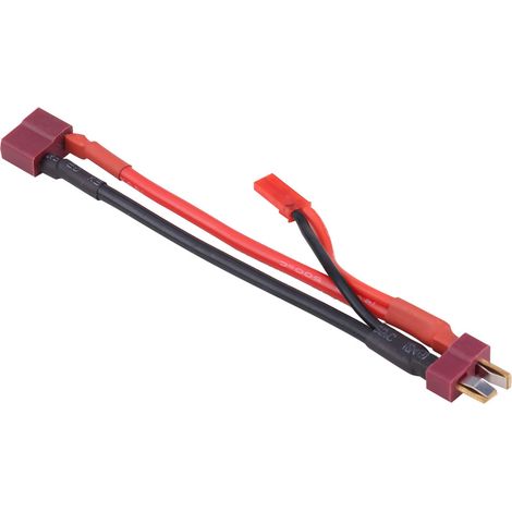Câble d'alimentation avec connecteur T Deans et JST pour modèles réduits avion voiture bateau fil 18AWG (1/5)