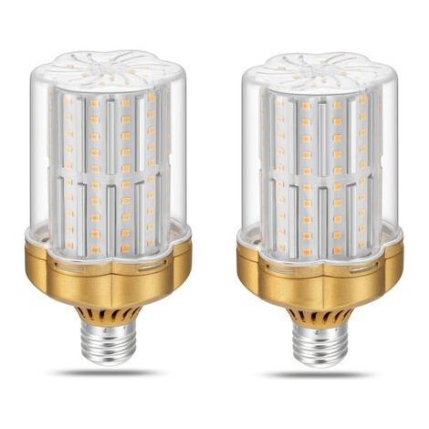 LaBlanc – 2er-Pack E27 30W LED-Lampen, Warmweiß 3000K (entspricht 250W Glühlampe), 3500LM, nicht dimmbar, flimmerfrei