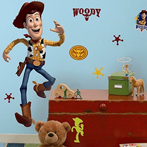 Stickers géant Woody Toy Story Disney