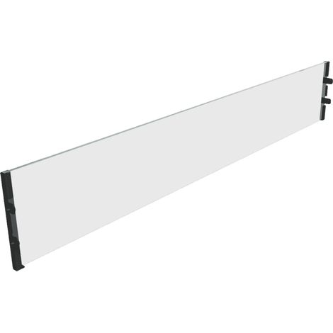 Verglasung für den Biokamin DELTA FLAT (1/2)