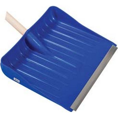 4PZ PALA IN POLIPROPILENE PER NEVE BLU CON PROFILO ALLUMINIO - cm.45x38h, gr.10