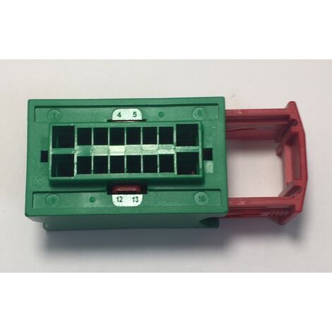Amp 185760-2 Connecteur automobile 16W HYBRID RCPT HSG - Vert (1/3)