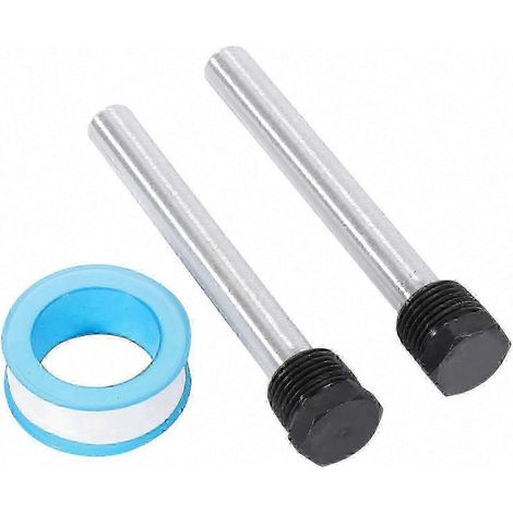 Anode en magnésium pour chauffe-eau de camping-car, compatible avec les chauffe-eau de camping-car, lot de 2, filetage NPT 1/2 pouce. (1/5)