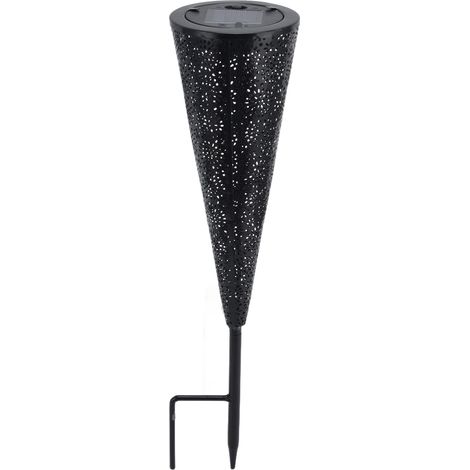 Lampe solaire conique étanche, écologique et durable pour le jardin (1/5)