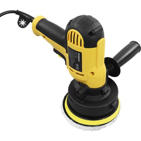 Polisseuse électrique pour voiture, kit de polissage 125 mm, 600-3700 tr/min, pour métal et bois, prise UE 220 V