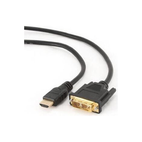 CABLE HDMI GEMBIRD A DVI MACHO-MACHO CON CONECTORES 4.5M (1/2)
