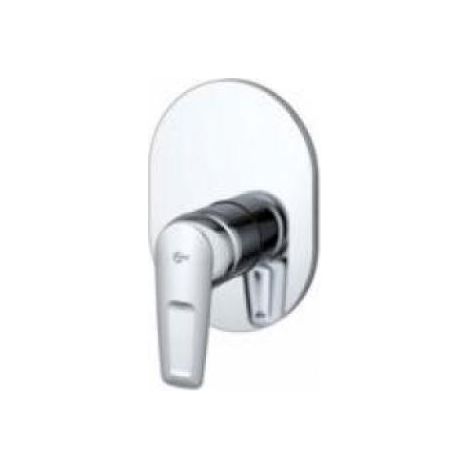 Ideal Standard CeraMix Blue UP-Brause-Fertigmontageset zu Renovierungsset chrom, A5663AA
