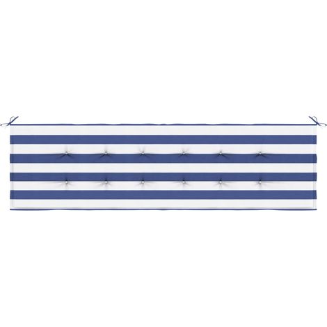 Maison Exclusive - Cuscino per Panchina Quadro Nero 150 x 50 x 3 cm Tessuto Oxford (1/3)
